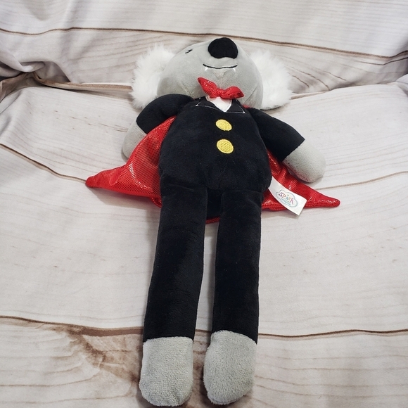 Halloween Vampire Koala Bear Rattle Plush Stuffed Toy Spark Create Imagine 16 In - Picture 5 of 11